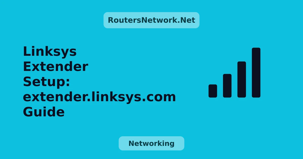 Linksys Extender Setup