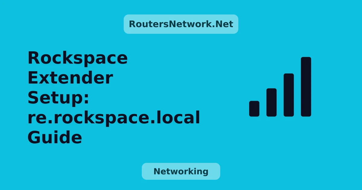 Rockspace Extender Setup