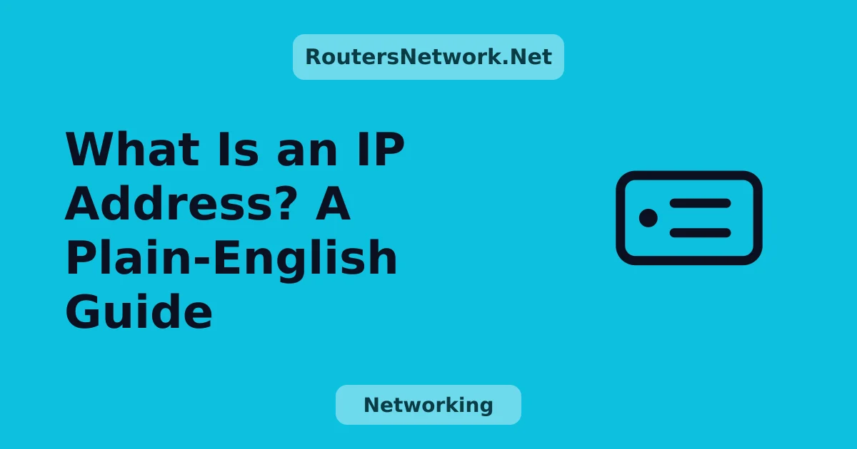 What Is an IP Address